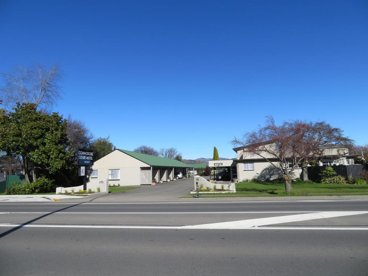 Commodore Court Motel Blenheim Bagian luar foto